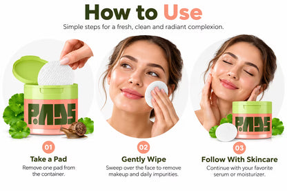 Centella Hydraterende Make-upreinigingspads