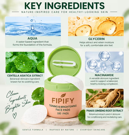 Brightening Dark Spot Toning Pads