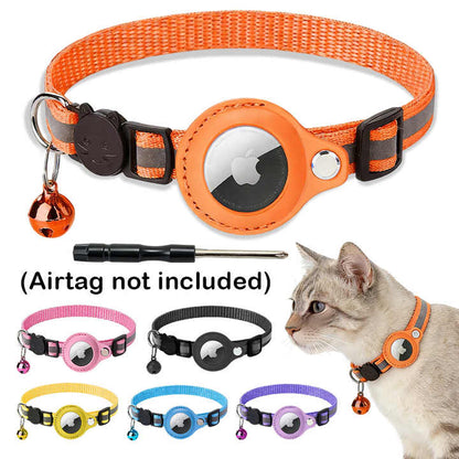 Collare Gatto AirTag Alta Sicurezza