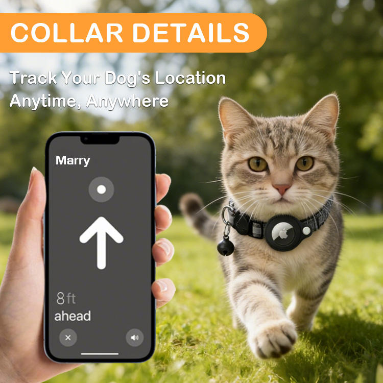 Collare Gatto AirTag Alta Sicurezza