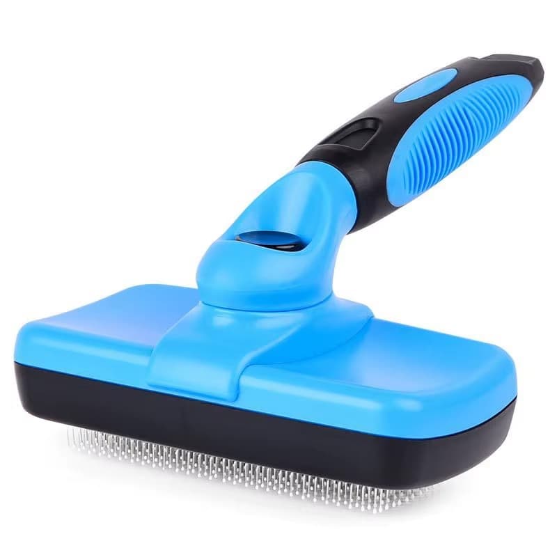 Self-Cleaning Pet Grooming Brush for Dogs & Cats