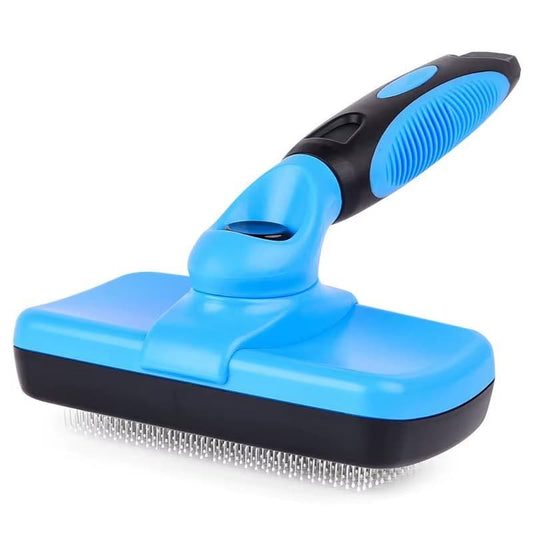 Self-Cleaning Pet Grooming Brush for Dogs & Cats