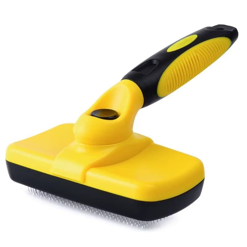 Self-Cleaning Pet Grooming Brush for Dogs & Cats