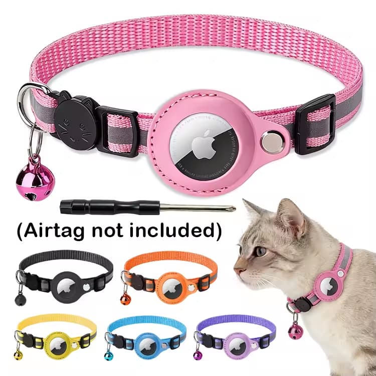 Collare Gatto AirTag Alta Sicurezza