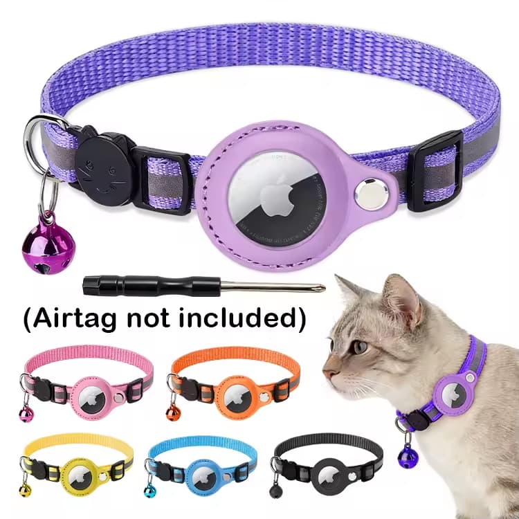 Collare Gatto AirTag Alta Sicurezza
