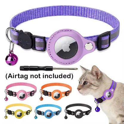 Collare Gatto AirTag Alta Sicurezza